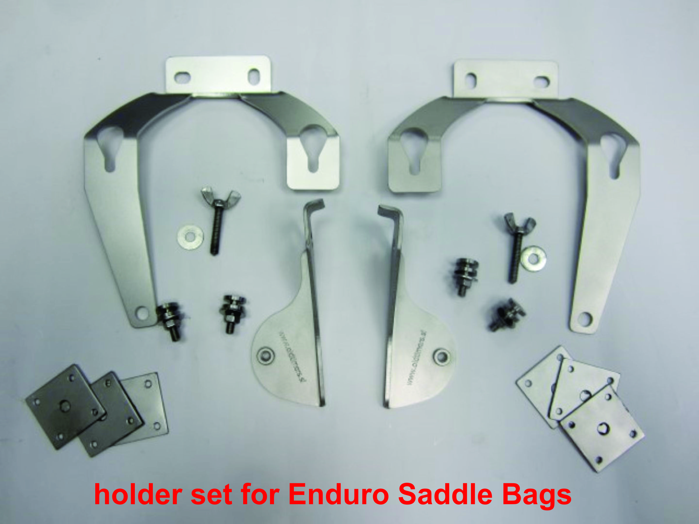 holder set for enduro saddle bags